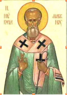 Sv. Materna (Maternus) - první biskup v německém Kolíně nad Rýnem. Podle legendy to byl právě onen chlapec naimský