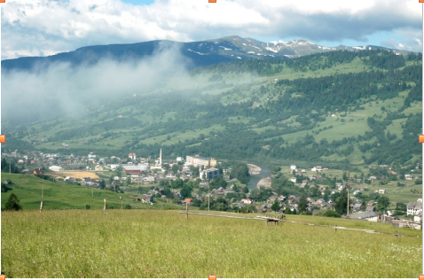 Rodná Alexijova obec Jasiňa na východě Podkarpatské Rusi...